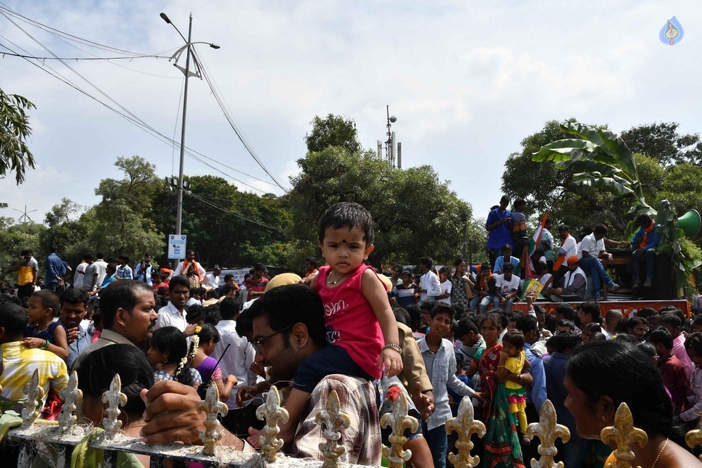 Khairatabad and Balapur Ganesh Nimajjanam Photos - 63 / 85 photos