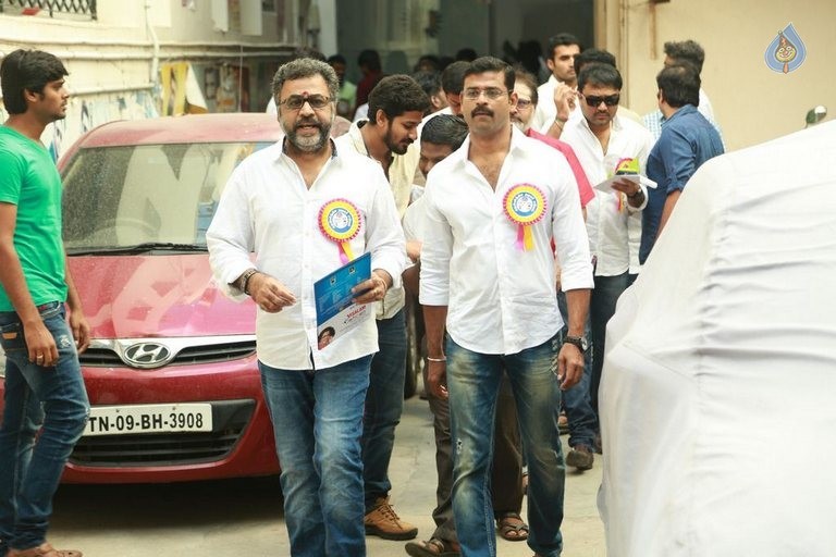 Kollywood Stars at Pandavar Ani Press Meet - 47 / 105 photos