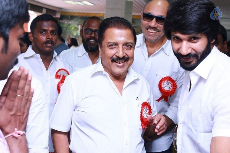 Kollywood Stars at Pandavar Ani Press Meet - 55 / 105 photos