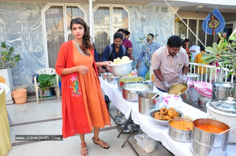 Lakshmi Manchu Celebrates Sankranthi Festival With Students - 1 / 14 photos