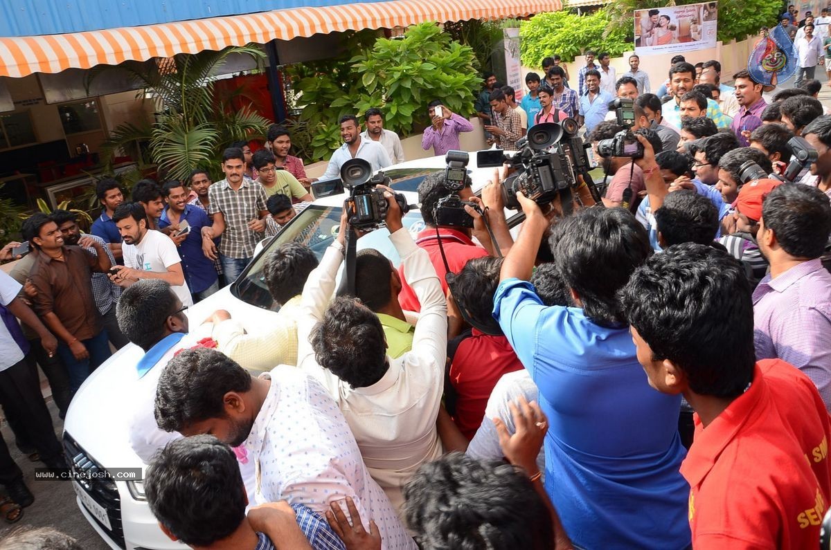 Balakrishna Watches Lion Movie at Bramaramba Theatre - 22 / 40 photos