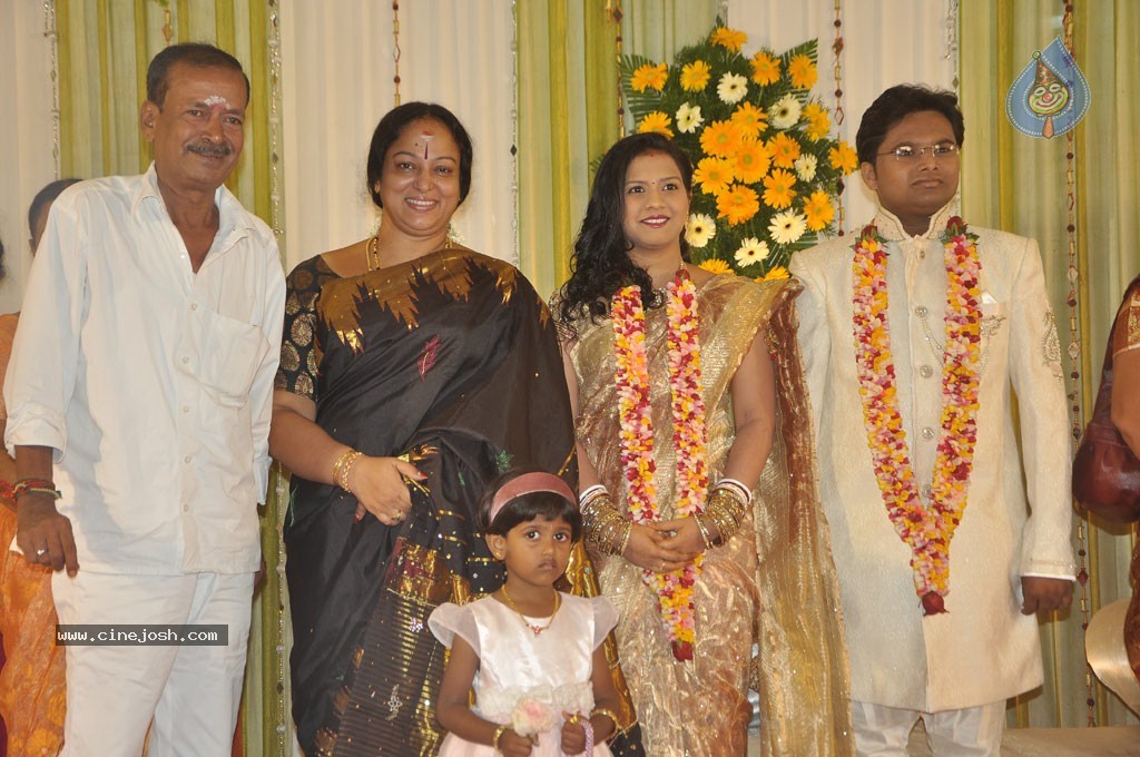 Lyricist Piraisudan Daughter Wedding Reception - 28 / 122 photos