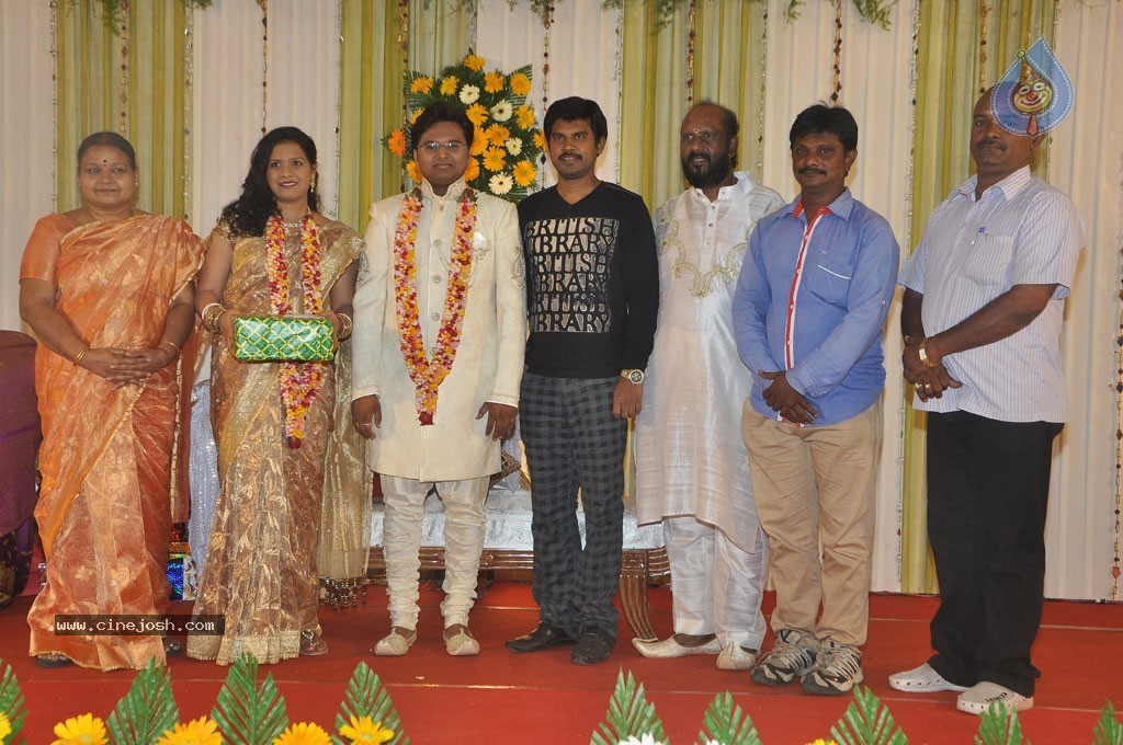 Lyricist Piraisudan Daughter Wedding Reception - 40 / 122 photos
