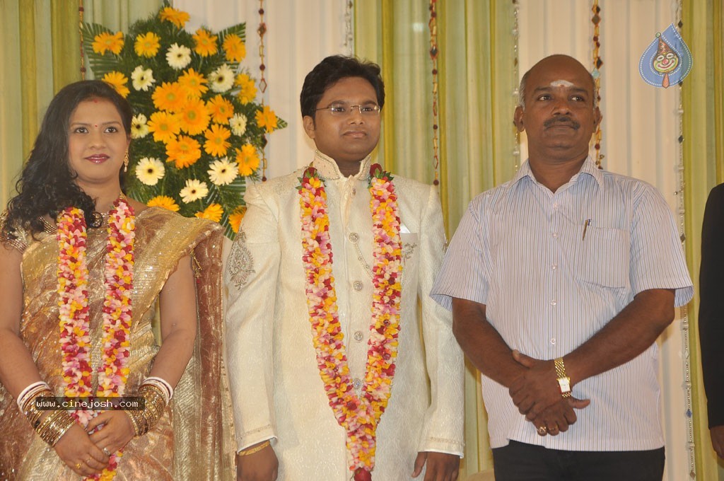 Lyricist Piraisudan Daughter Wedding Reception - 58 / 122 photos
