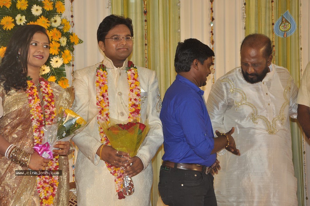 Lyricist Piraisudan Daughter Wedding Reception - 88 / 122 photos