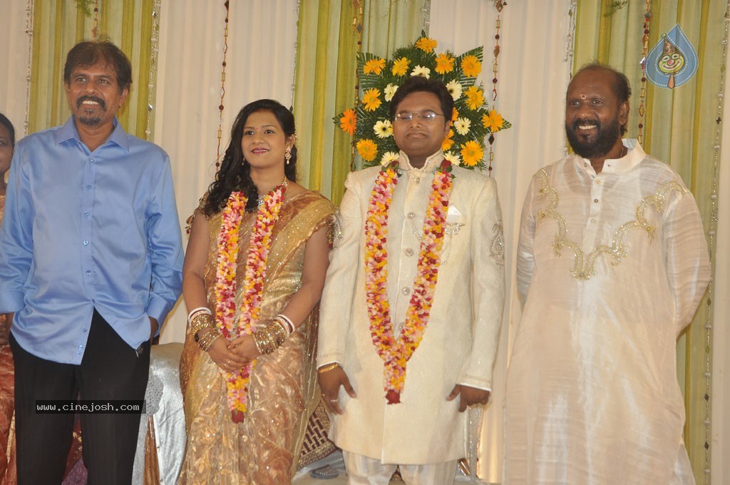 Lyricist Piraisudan Daughter Wedding Reception - 89 / 122 photos