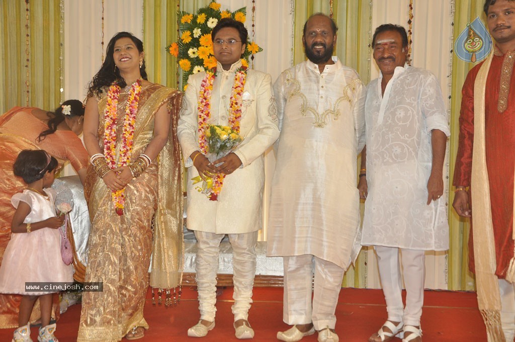 Lyricist Piraisudan Daughter Wedding Reception - 93 / 122 photos