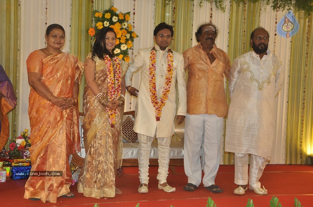 Lyricist Piraisudan Daughter Wedding Reception - 95 / 122 photos