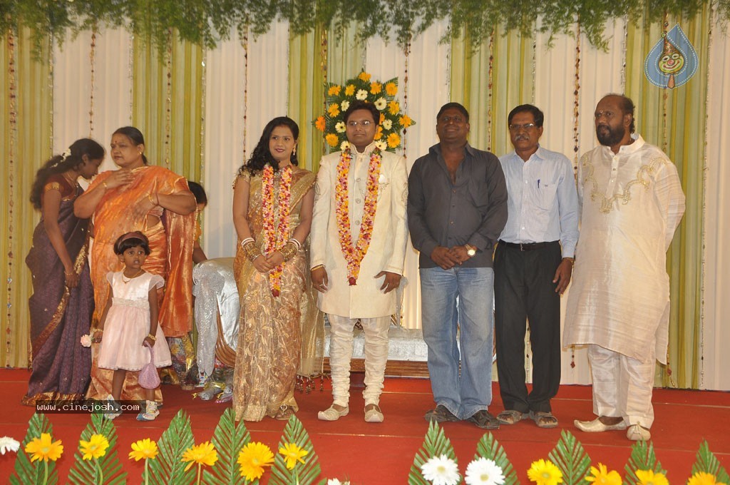 Lyricist Piraisudan Daughter Wedding Reception - 107 / 122 photos
