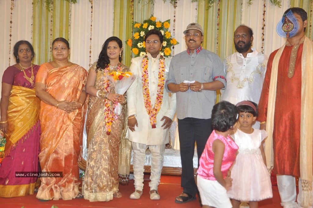 Lyricist Piraisudan Daughter Wedding Reception - 117 / 122 photos