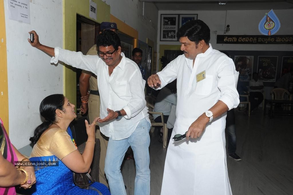 Maa Elections Polling 01 - 61 / 130 photos