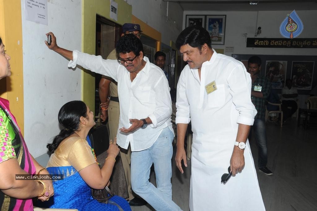 Maa Elections Polling 01 - 117 / 130 photos