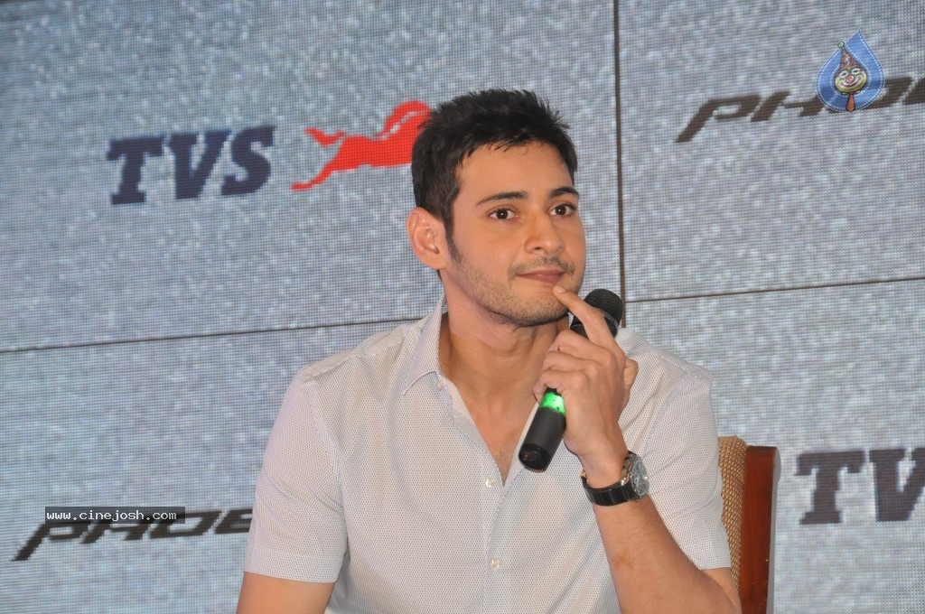 Mahesh Babu as TVS Brand Ambassador - 7 / 19 photos