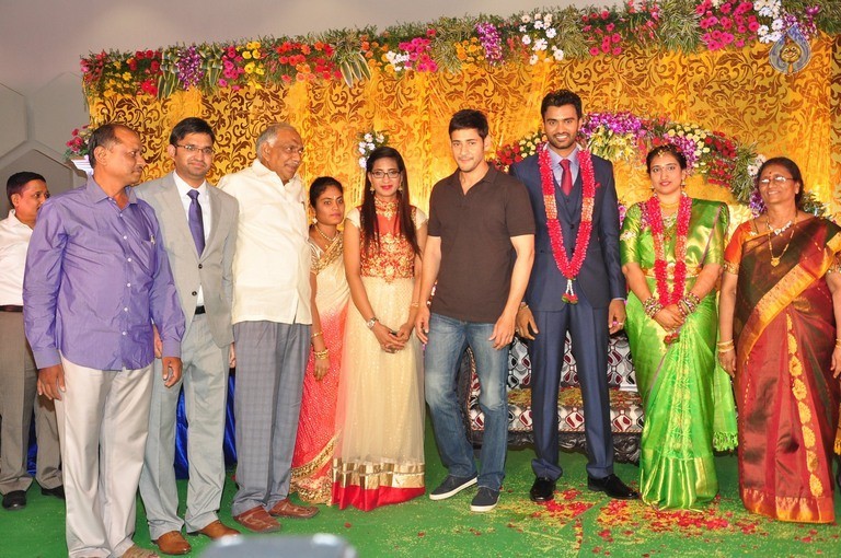 Mahesh Babu at Hero Shiva Wedding Reception - 7 / 35 photos