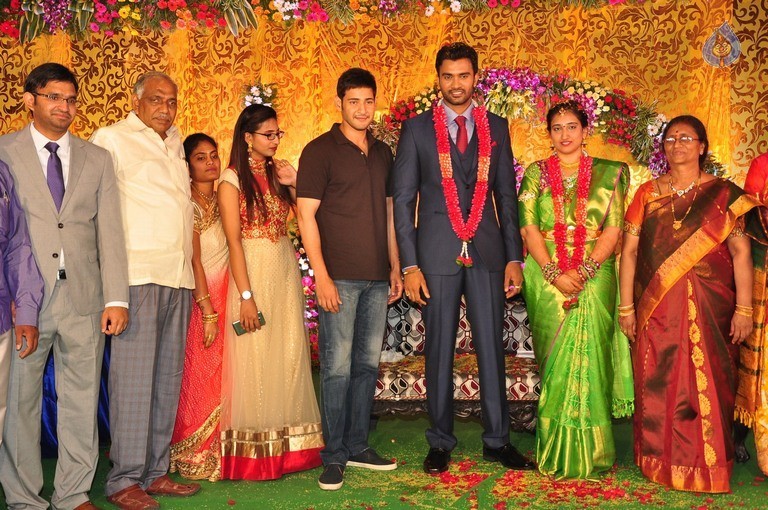 Mahesh Babu at Hero Shiva Wedding Reception - 24 / 35 photos