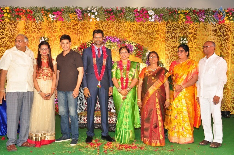 Mahesh Babu at Hero Shiva Wedding Reception - 28 / 35 photos