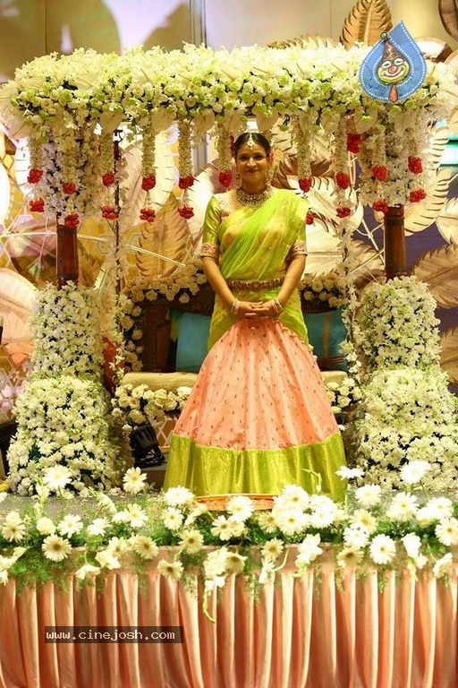 Mahesh Babu Niece Half Saree Function Photos - 2 / 4 photos