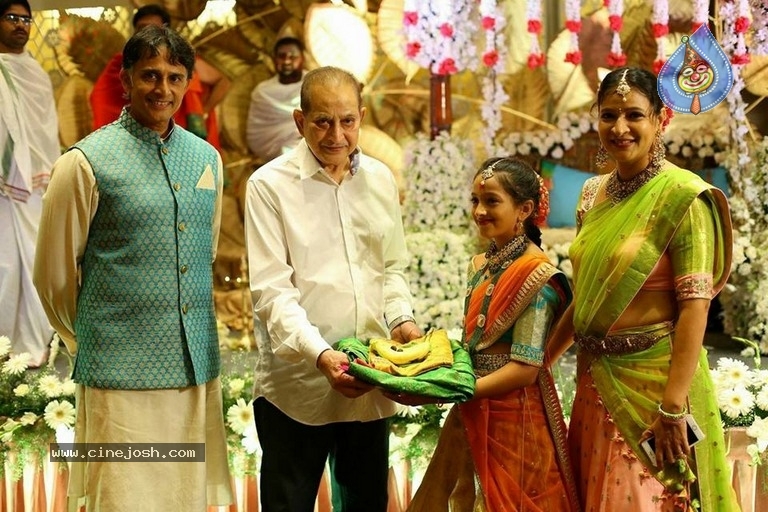Mahesh Babu Niece Half Saree Function Photos - 4 / 4 photos