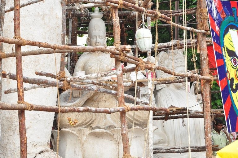 Making of Khairatabad Ganesh 2015 Photos - 3 / 59 photos