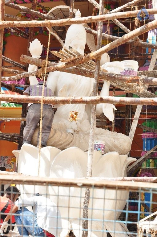 Making of Khairatabad Ganesh 2015 Photos - 38 / 59 photos