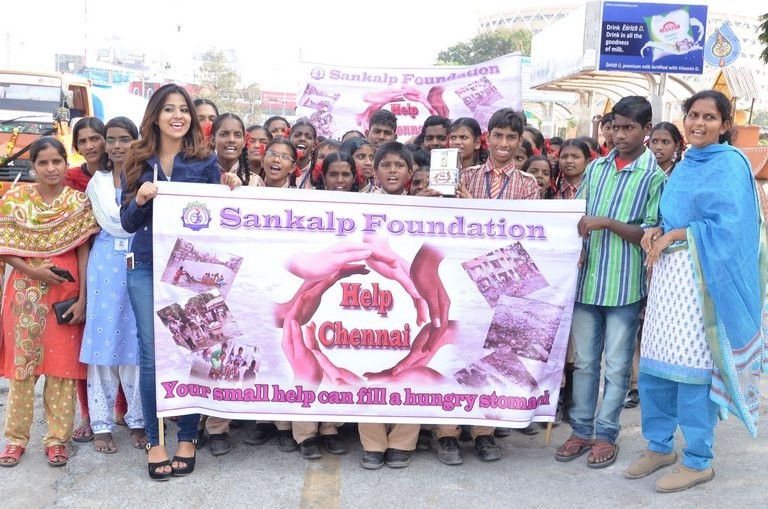 Manali Rathod For Mana Madras Kosam Cause - 8 / 53 photos