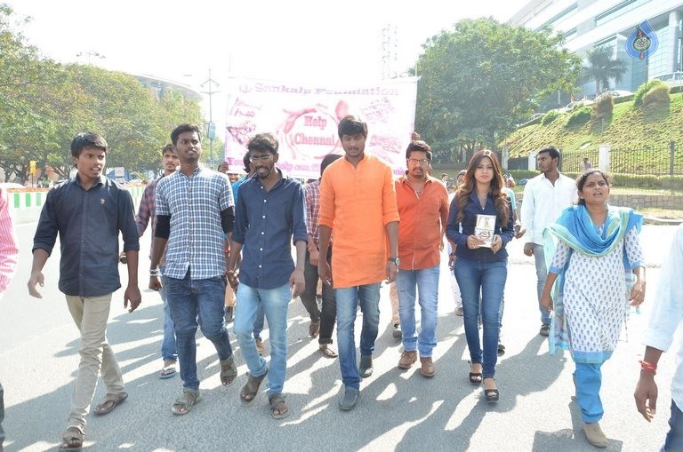 Manali Rathod For Mana Madras Kosam Cause - 18 / 53 photos