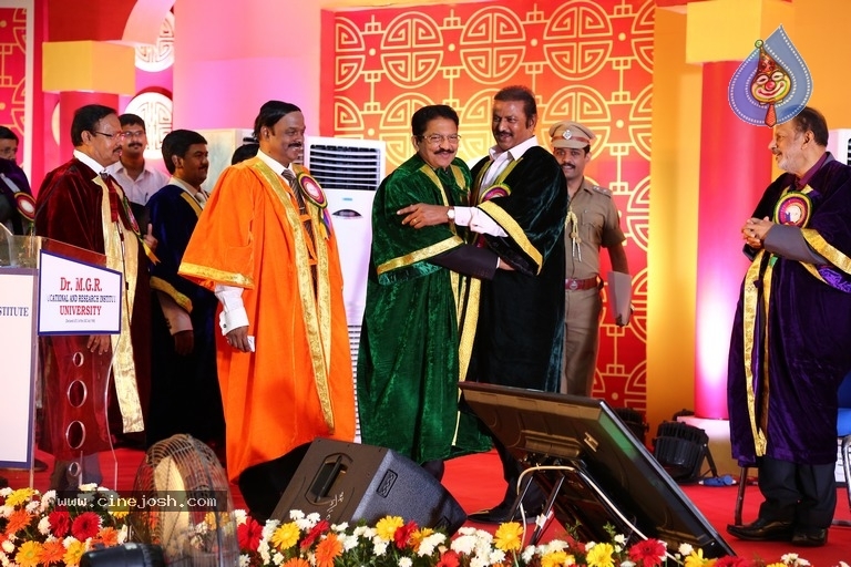 Manchu Mohan Babu Doctorate Award By MGR University Photos - 4 / 8 photos