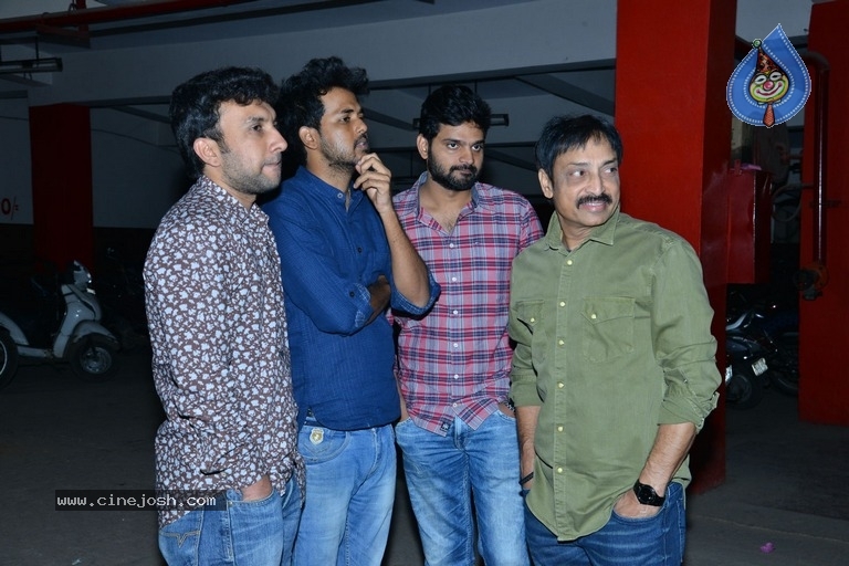 Mental Madhilo Movie Team at Sandhya Theater - 7 / 10 photos