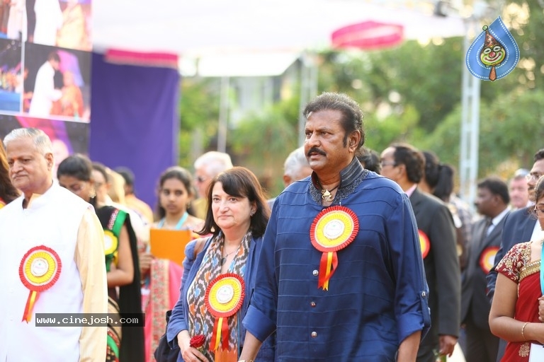 Mohan Babu Birthday Celebrations at Sree Vidyanikethan Tirupati - 11 / 42 photos