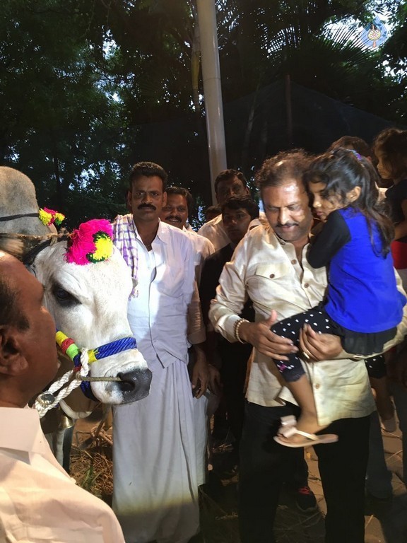 Mohan Babu visited Bull Show Event - 4 / 21 photos