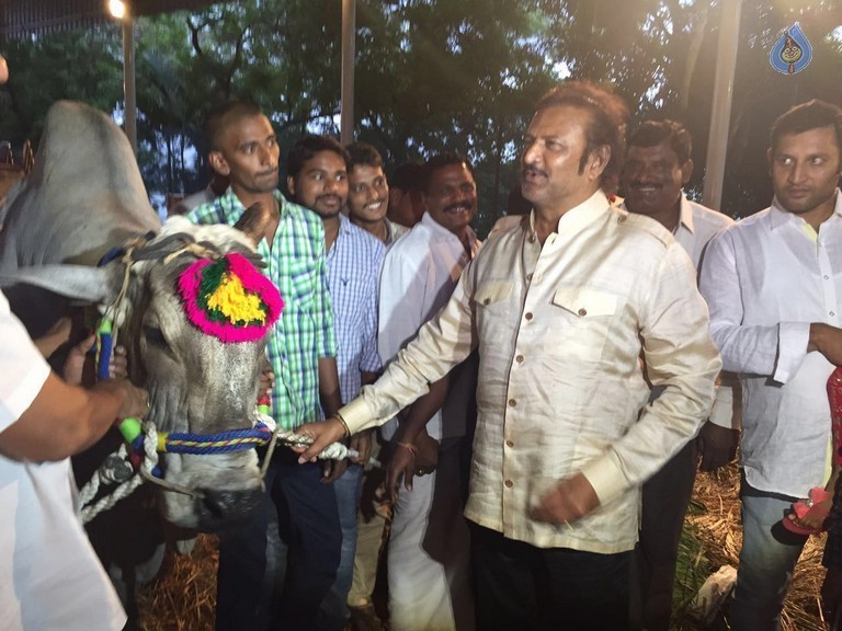 Mohan Babu visited Bull Show Event - 5 / 21 photos