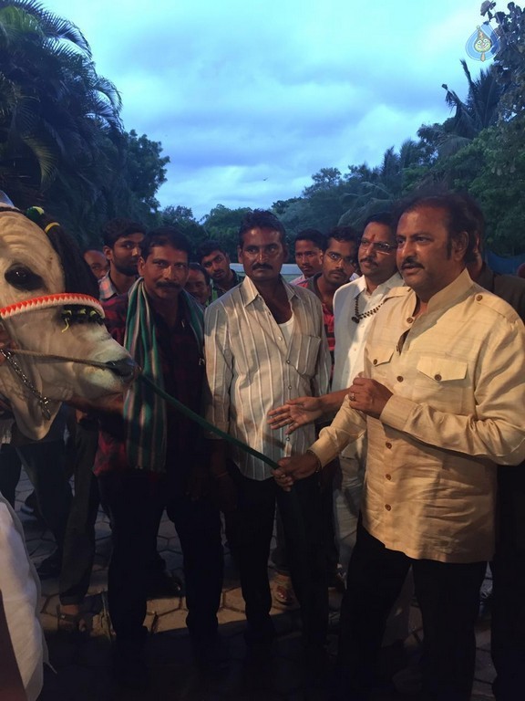Mohan Babu visited Bull Show Event - 7 / 21 photos