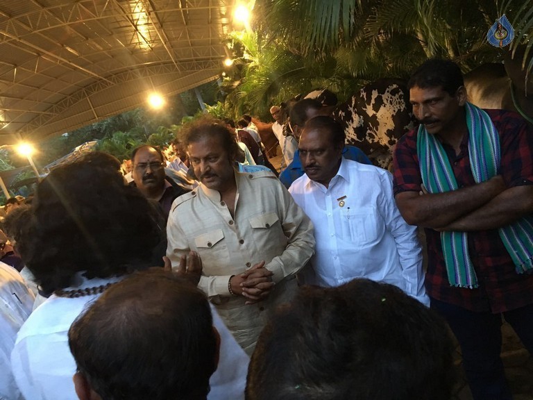 Mohan Babu visited Bull Show Event - 15 / 21 photos