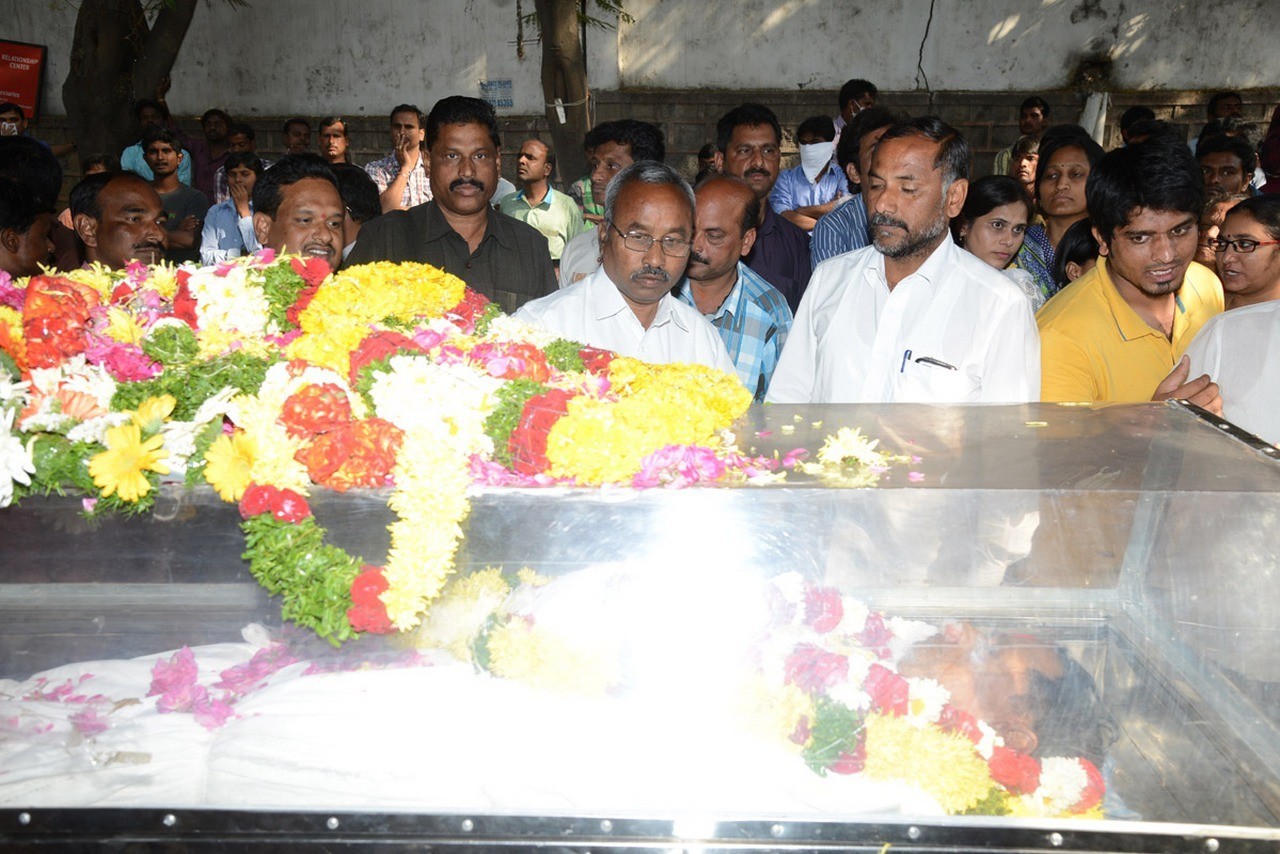 MS Narayana Condolences Photos 02 - 137 / 145 photos