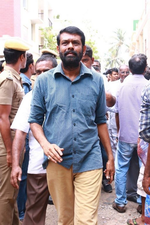 MS Viswanathan Condolences Photos - 55 / 59 photos