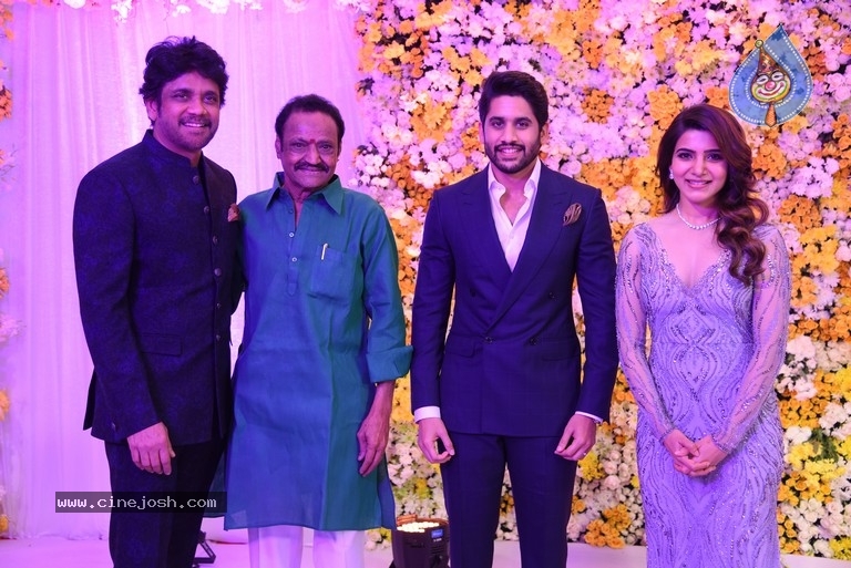 Naga Chaitanya - Samantha Reception Photos 02 - 18 / 21 photos