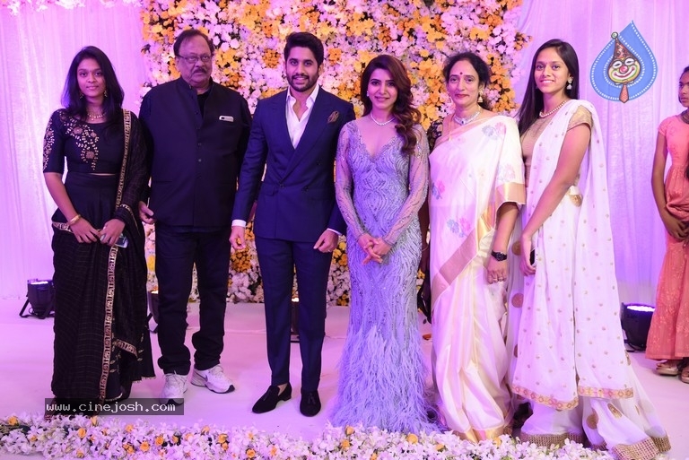 Naga Chaitanya - Samantha Reception Photos - 5 / 17 photos