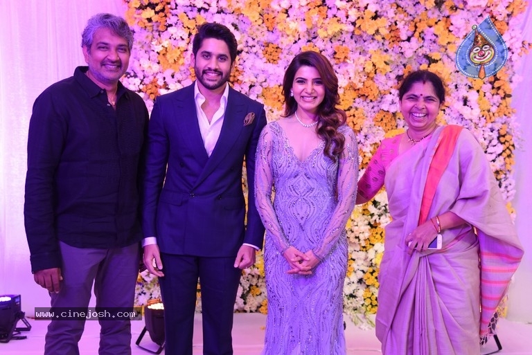 Naga Chaitanya - Samantha Reception Photos - 17 / 17 photos