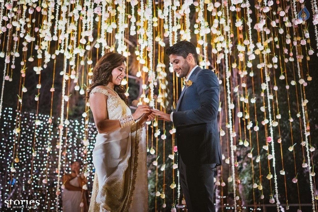 Naga Chaitanya and Samantha Engagement Pics - 4 / 7 photos