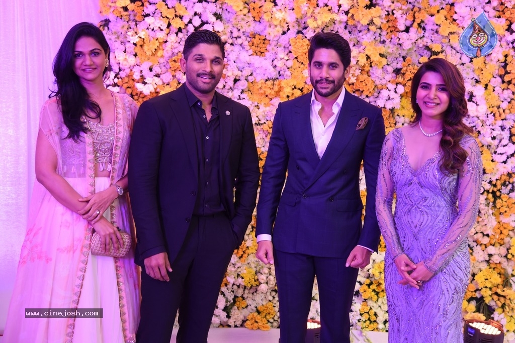 Naga Chaitanya and Samantha Wedding Reception Photos - 4 / 13 photos