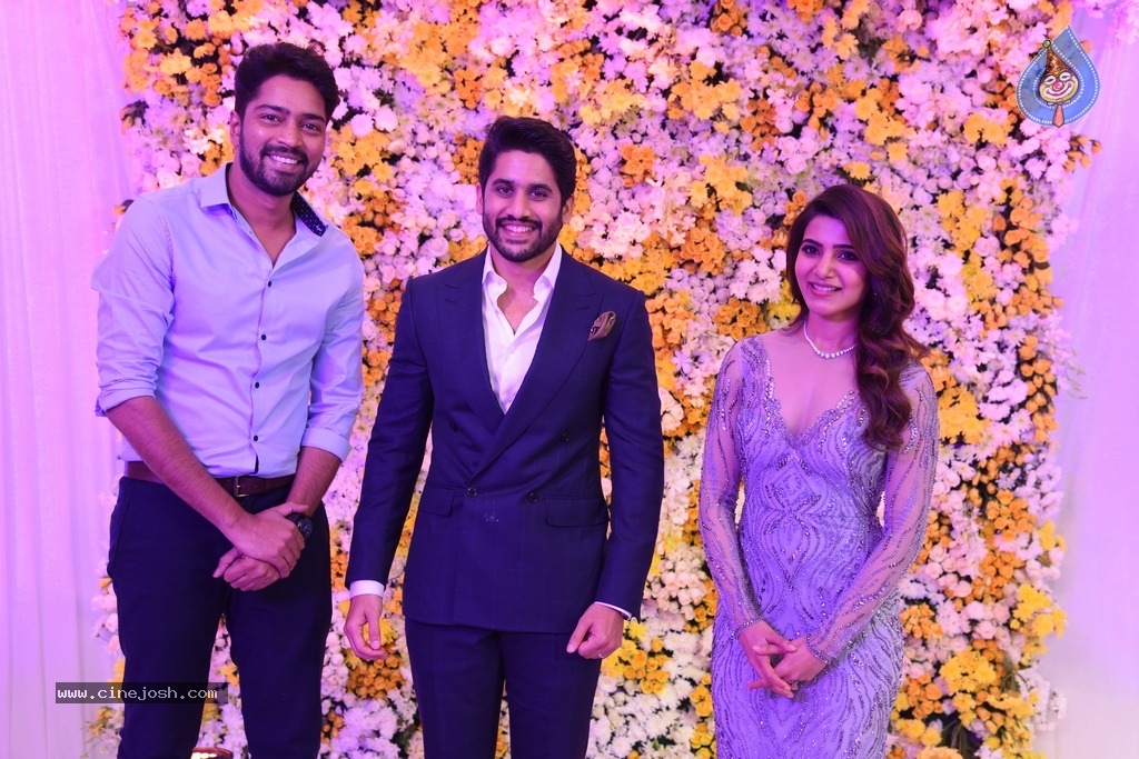 Naga Chaitanya and Samantha Wedding Reception Photos - 9 / 13 photos