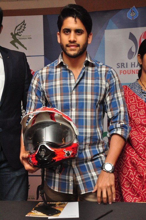 Naga Chaitanya at Sri Harsha Foundation Event - 5 / 42 photos