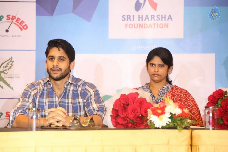 Naga Chaitanya at Sri Harsha Foundation Event - 8 / 42 photos