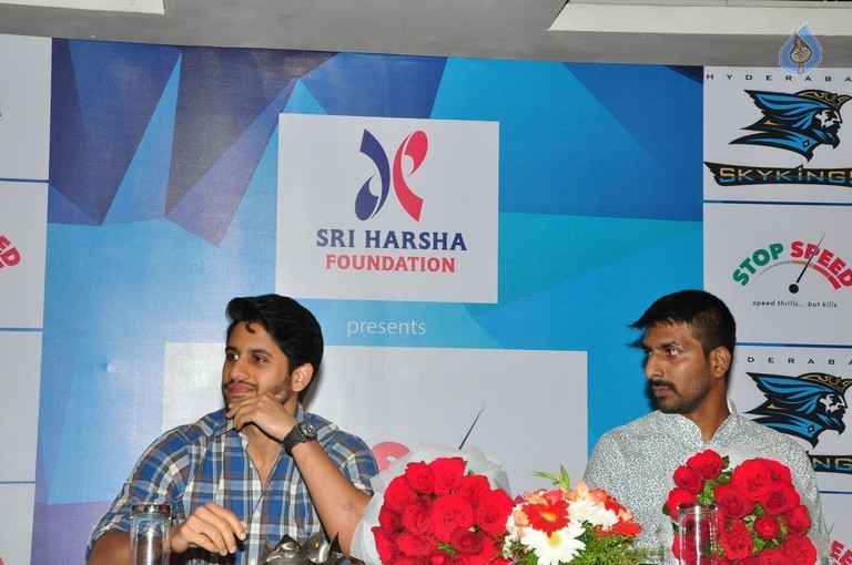 Naga Chaitanya at Sri Harsha Foundation Event - 9 / 42 photos