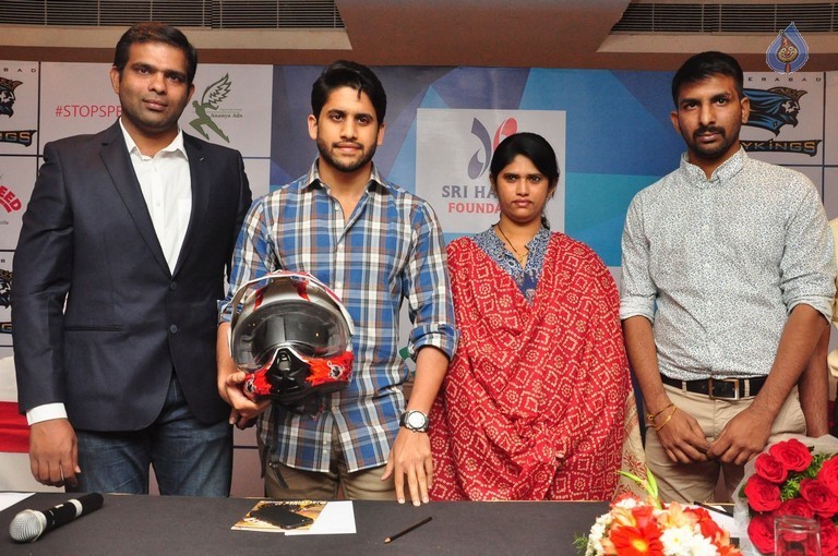 Naga Chaitanya at Sri Harsha Foundation Event - 20 / 42 photos