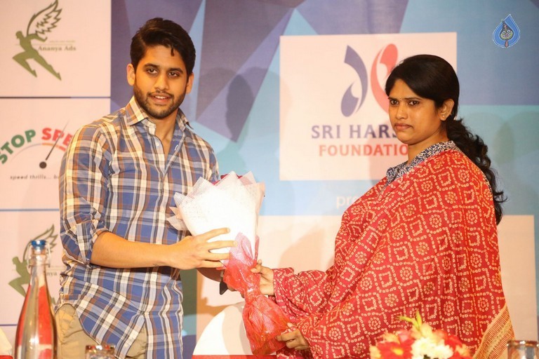 Naga Chaitanya at Sri Harsha Foundation Event - 21 / 42 photos