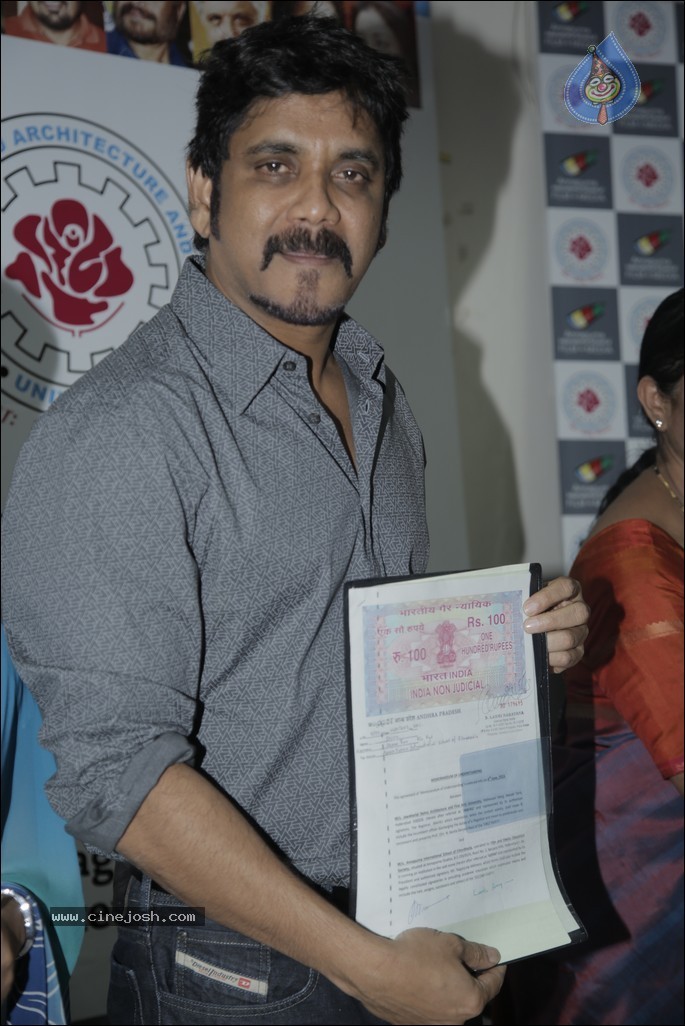 Nagarjuna at Aisfm n Jnafau Event - 26 / 42 photos