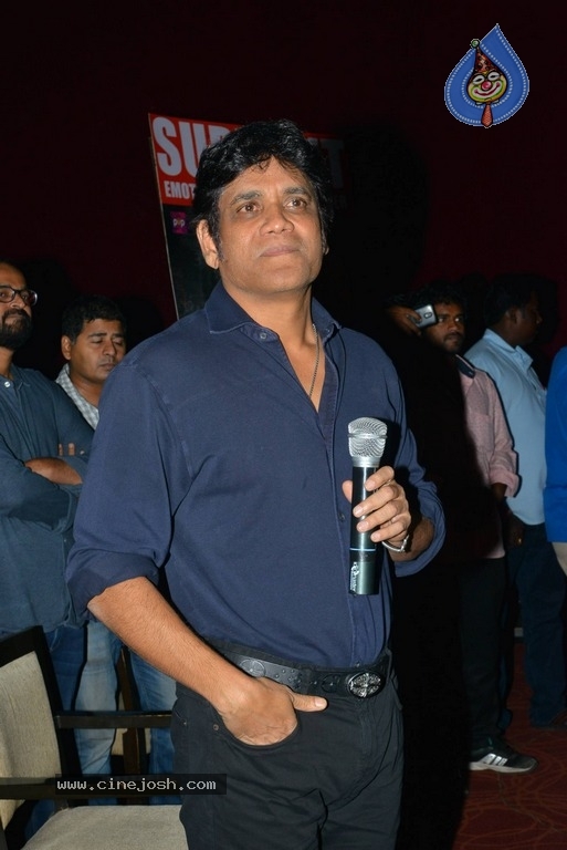 Nagarjuna at Raju Gari Gadhi 2 Special Show  - 11 / 19 photos