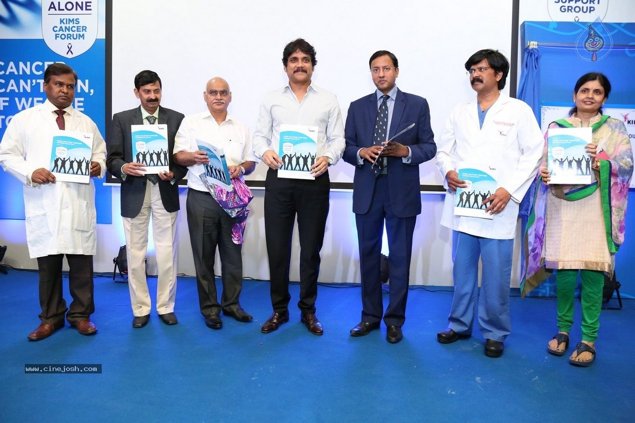 Nagarjuna Inaugurates Kims Cancer Support Group - 26 / 64 photos