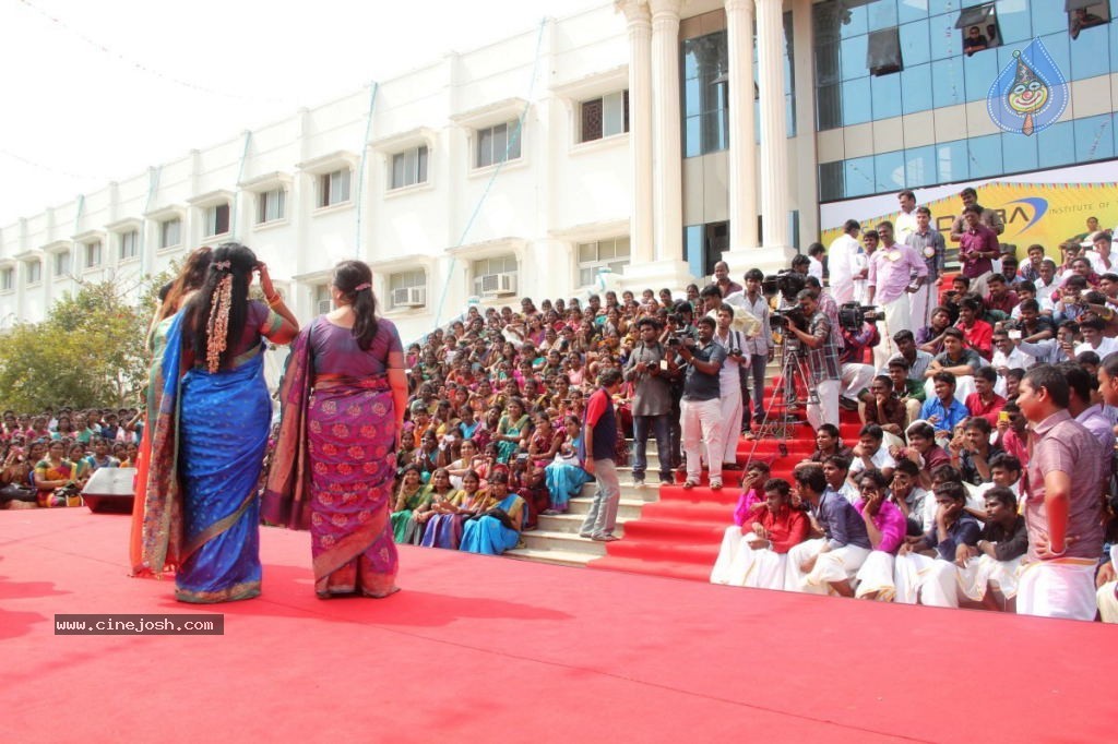 Namitha Pongal Celebration at SMK Fomra College - 33 / 61 photos